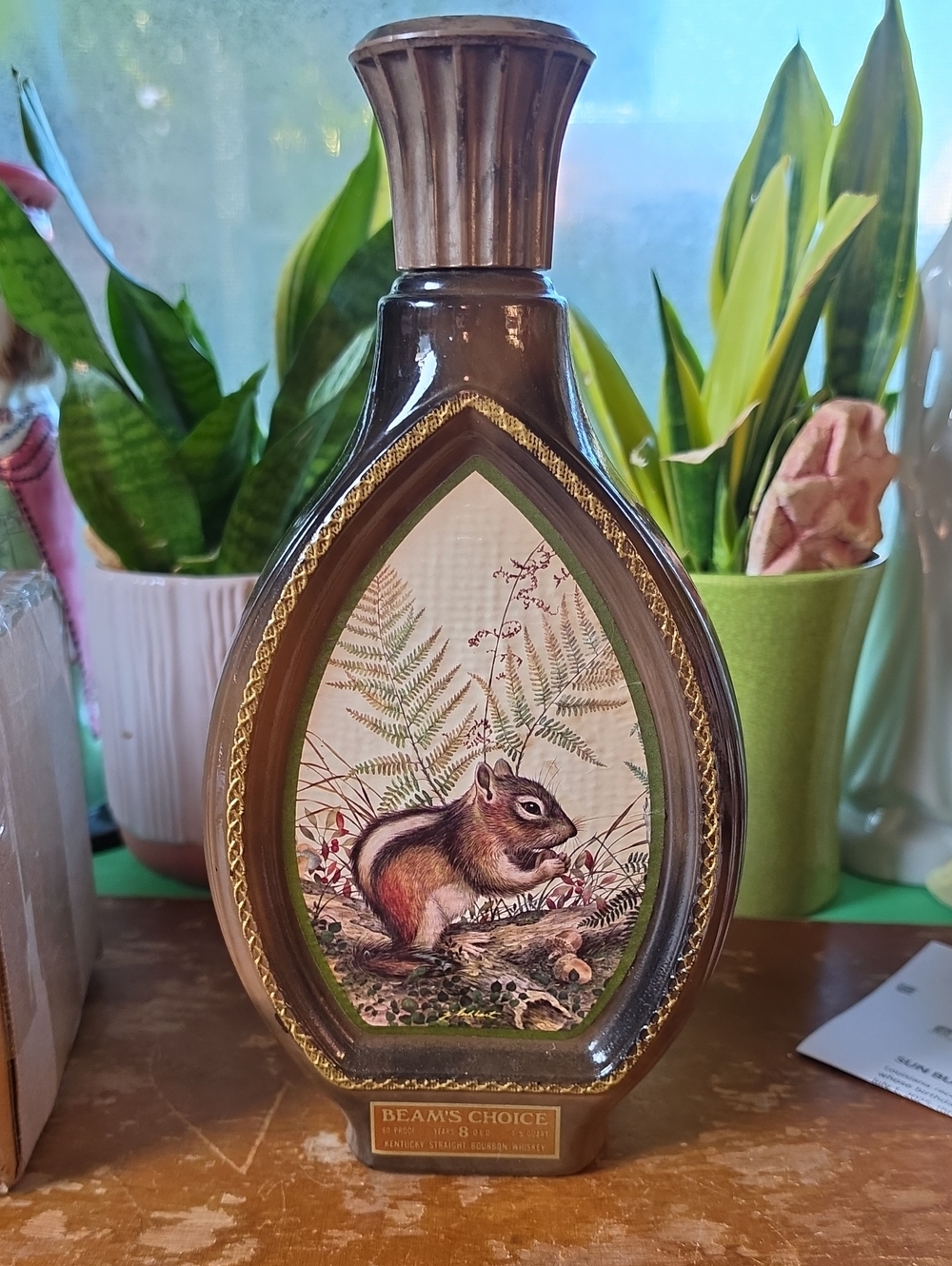 Decanter. Decorative Bottle